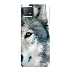 Чехлы с картинками животных Oppo a72 (5G) (Волк)