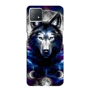 Защитные чехлы для Оппо А72 (5G) (AlphaPrint) (ХИТ продаж) ВОЛК (Волк)