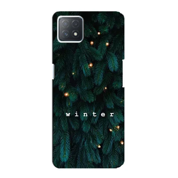 Чехол с принтом «Winter» для OPPO A72 (5G)