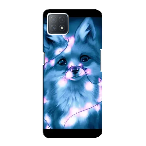 Чехол с принтом «Яркая лисичка» для OPPO A72 (5G)