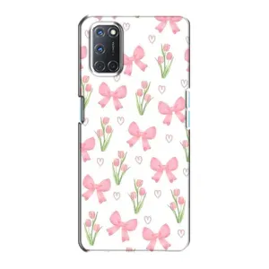 Чохол з бантиками на OPPO A72 (Банти і квіти)