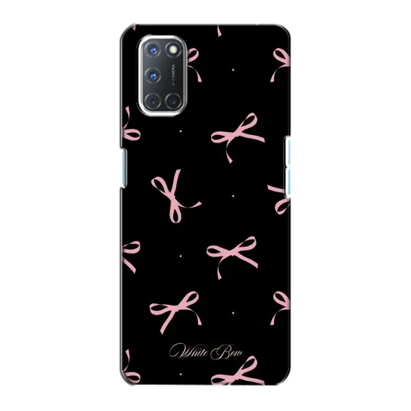 Чехол с принтом «Банты на черном» для OPPO A72
