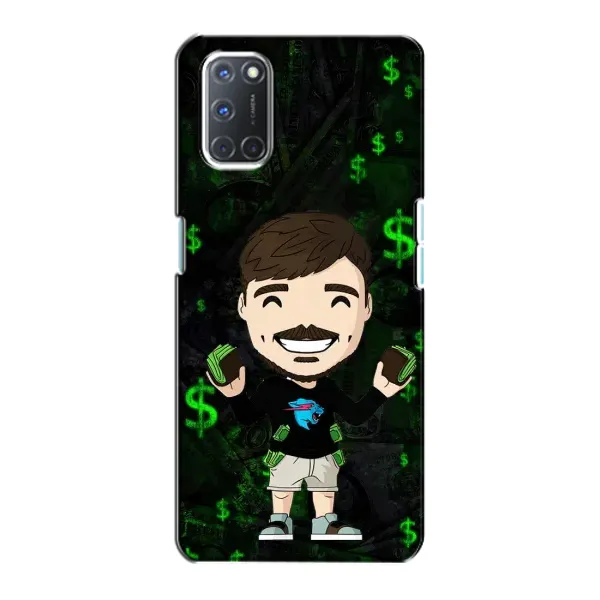 Чохол з принтом «Блогер Beast» для OPPO A72