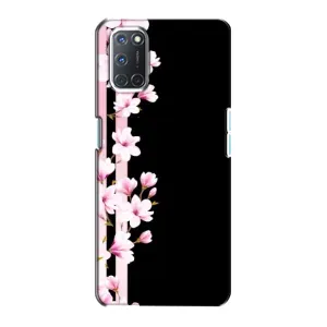 Чохол для OPPO A72 - з принтом (Дизайнерські) (AlphaPrint) (Квіточки)