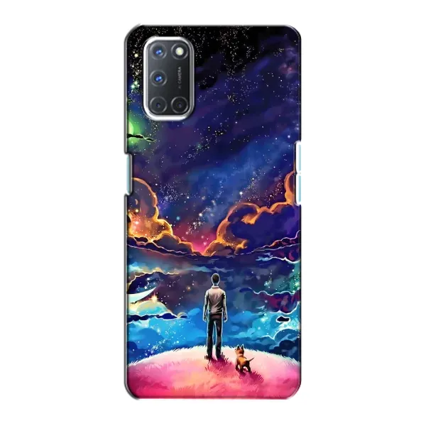 Чохол з принтом «Вид Галактики» для OPPO A72