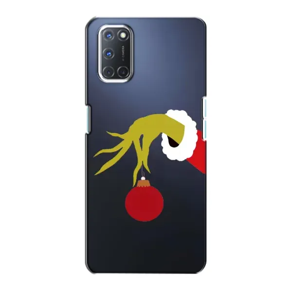 Чехол с принтом «Гринч с игрушкой» для OPPO A72