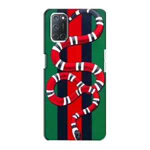 Чехлы ГУЧЧИ для Оппо А72 (AlphaPrint) (Gucci змия)