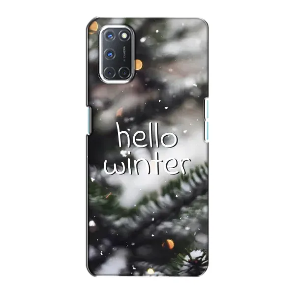 Чехол с принтом «Hello winter» для OPPO A72