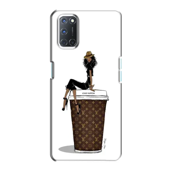 Чехол с принтом «кофе LOUIS VUITTON» для OPPO A72 Чехол с принтом «кофе LOUIS VUITTON» для OPPO A72
