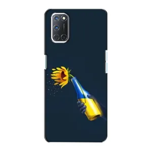 Чехол для Патриота Украины Oppo A72 - (AlphaPrint) (Коктейль молотова)