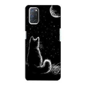 Чехол с принтом для Oppo A72 (AlphaPrint) Модные коты