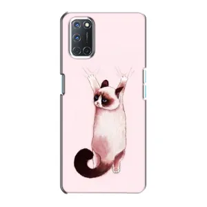Чохол на OPPO A72 з Котиками (VPrint) (Котик падає)