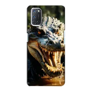 Чехол с принтом «Опасный крокодил» для OPPO A72
