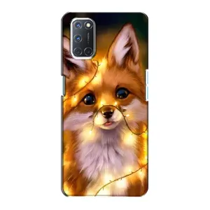 Чохли з картинкою Лисичка для Oppo A72 (VPrint) (Лисичка в гірляндах)