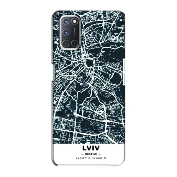 Чохол з принтом «Львів» для OPPO A72