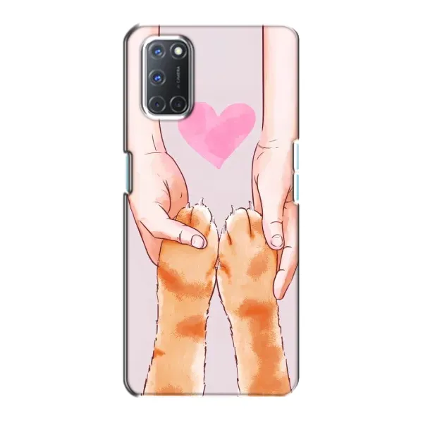 Чехол с принтом «Любовь к котикам» для OPPO A72 Чехол с принтом «Любовь к котикам» для OPPO A72