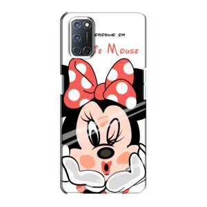 Эксклюзивный чехол для Oppo A72 (AlphaPrint - Мультяшные) (Маус Минни)