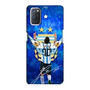 Чехлы для Oppo A72 (Leo чемпион) (AlphaPrint) (Месси сборная)
