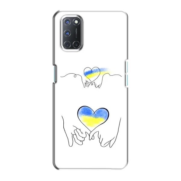 Чехол с принтом «Мир Украине» для OPPO A72