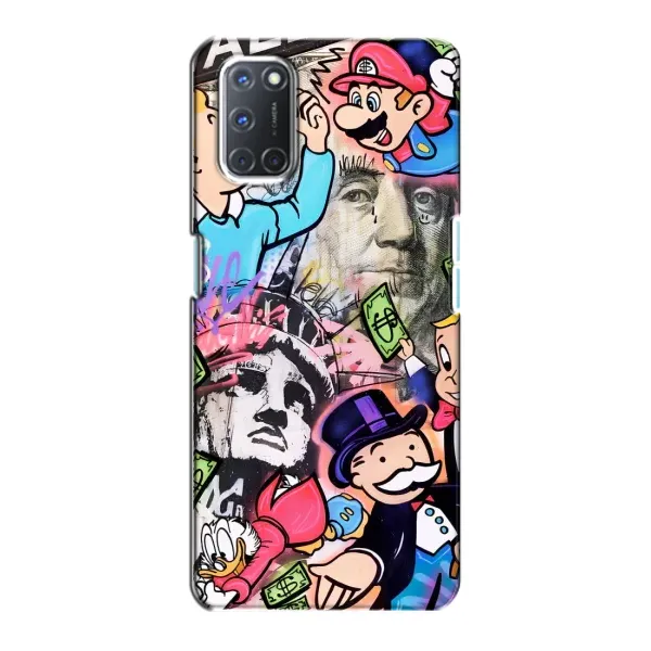Чохол з принтом «Monopoly man» для OPPO A72