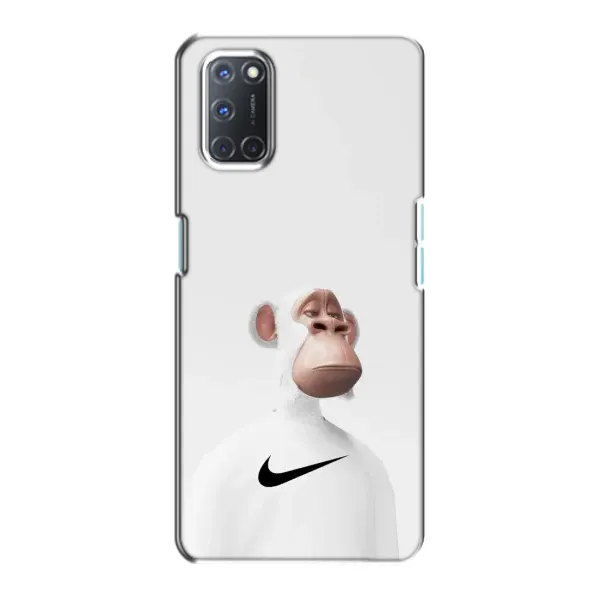 Чохол з принтом «мавпа NFT Nike» для OPPO A72