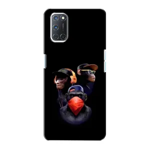 Чохол з Мавпами Oppo A72 - (AlphaPrint) (Три мавпи)