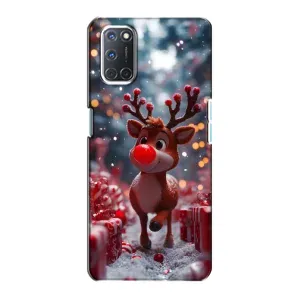 Чехол с принтом «Олень среди подарков» для OPPO A72