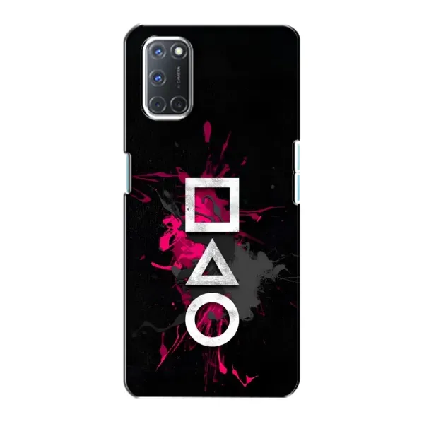 Чохол з принтом «Символи Гра кальмара» для OPPO A72 Чохол з принтом «Символи Гра кальмара» для OPPO A72