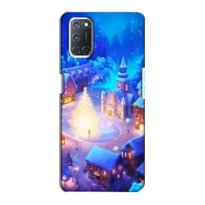 Різдвяні Чохли для Oppo A72 (VPrint) (Різдвяне місто)