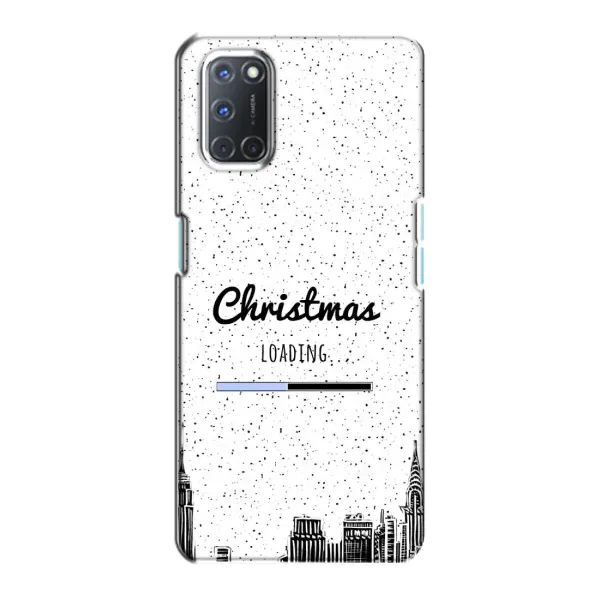 Чохол з принтом «Різдво завантажується» для OPPO A72
