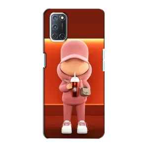 Крутые Чехлы Луи Виттон для Oppo A72 (AlphaPrint) (С Кофе)