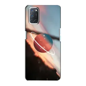 Космические Чехлы для Оппо А72 (VPrint) (Сатурн)