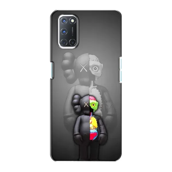 Чохол з принтом «Тіло Bearbrick» для OPPO A72