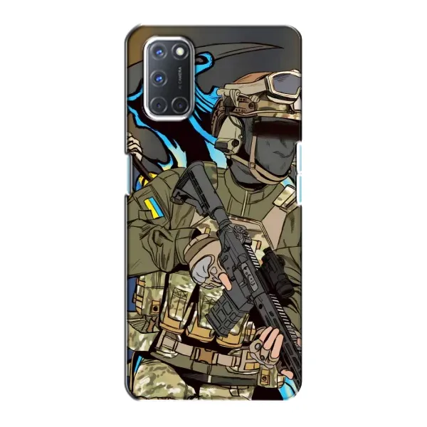 Чехол с принтом «Воин ВСУ» для OPPO A72