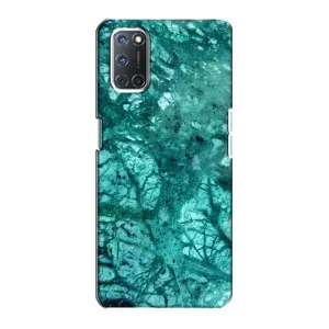 Мраморний чехол на Oppo A72 (VPrint) (Зелений мрамор)