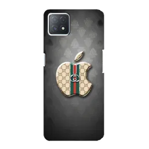 Чохли  GUCCI для Оппо А73 5Джі (AlphaPrint) (Apple gucci)