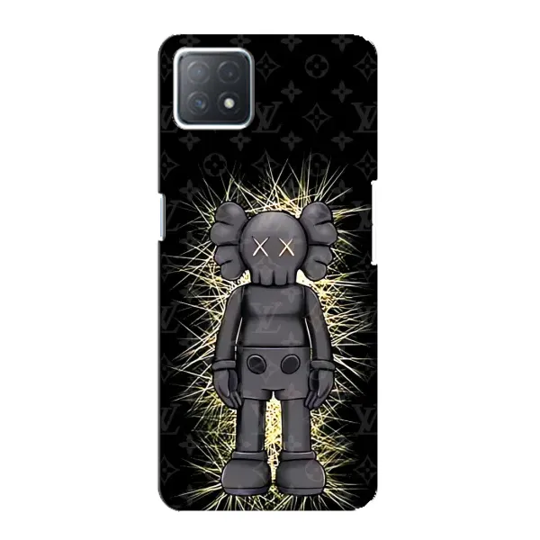 Чехол с принтом «Bearbrick LV» для OPPO A73 (5G)