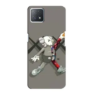 Чехлы для Oppo a73 (5G) - Bearbrick Louis Vuitton (PREMIUMPrint) (Беарбрик Джордан)