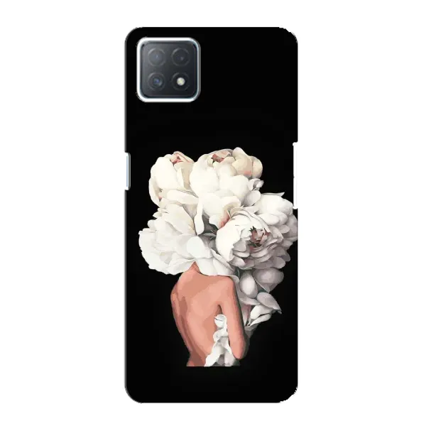 Чехол с принтом «Белые цветы» для OPPO A73 (5G) Чехол с принтом «Белые цветы» для OPPO A73 (5G)