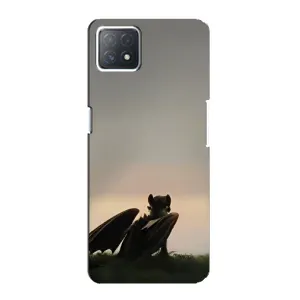 Чехол как приручить дракона на Oppo a73 (5G) (Беззубик)