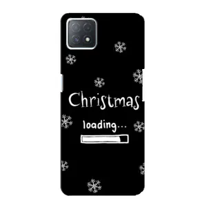 Рождественские, Праздничные Чехлы для Оппо А73 5Джи (Christmas loading)