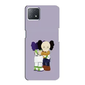 Чехлы для Oppo a73 (5G) - Bearbrick Louis Vuitton (PREMIUMPrint) (Дружба Беарбрик)