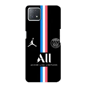 Чехлы PSG для Oppo a73 (5G) (AlphaPrint) (футболка ПСЖ)