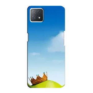Чехол с мультфильмом Шрек на Oppo a73 (5G) (Голова Шрека)