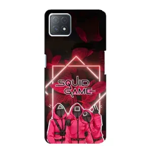 Чехол с принтом «Охранники Игра кальмара» для OPPO A73 (5G)