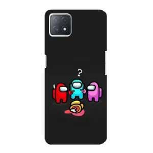 Чехол Амонг Ас для Oppo a73 (5G) (AlphaPrint)