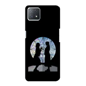 Чехлы Венсдей на Oppo a73 (5G) Уэнсдей (AlphaPrint) (комната Уэнздей)
