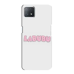 Чехол с Лабубу на Oppo a73 (5G) (Лого Лабубу)