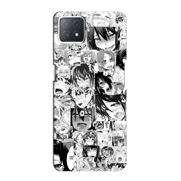 Чехол с принтом «Ahegao manga» для OPPO A73 (5G)