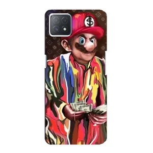 Брендновые Чехлы для Oppo a73 (5G) - (PREMIUMPrint) (Mario LV)